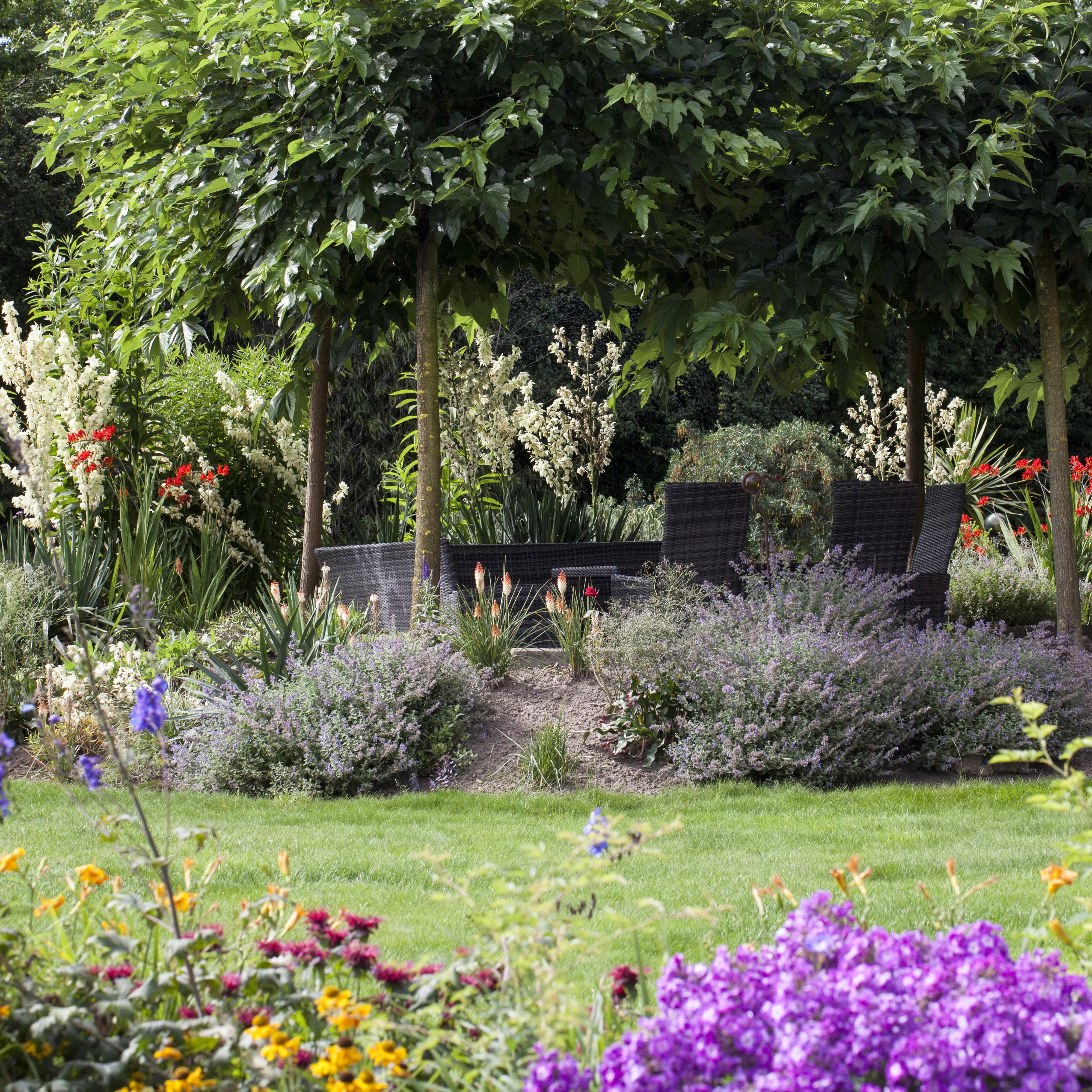 Was tun, wenn der Garten zu groß ist 